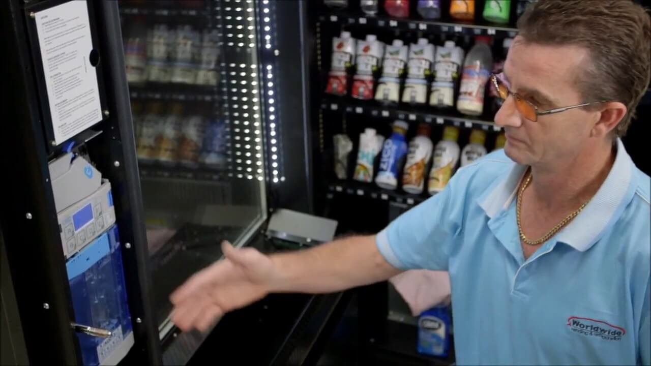 coin detection vending machine